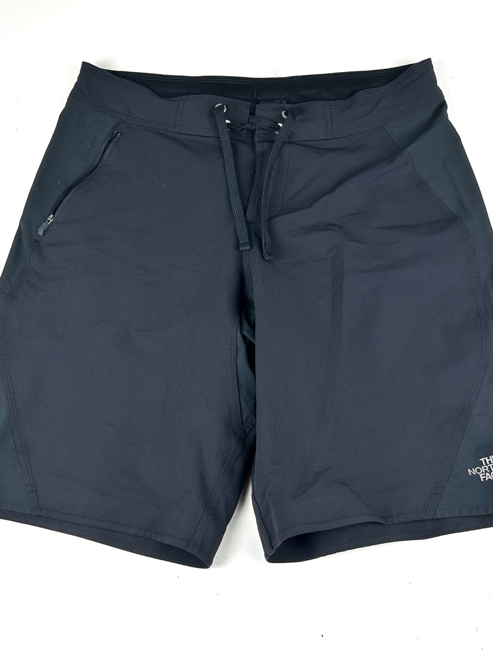 The North Face Men’s 32 Black Nylon Blend Board Shorts Swim Trunks 9" Inseam